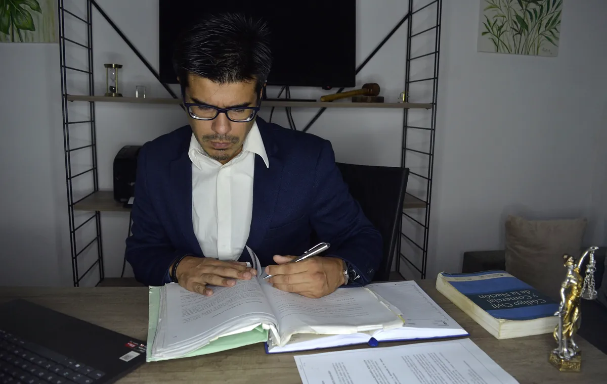 Trabajo profesional en el estudio